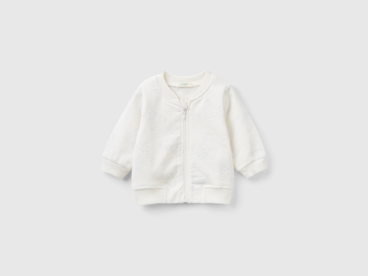 Felpa fantasia con zip