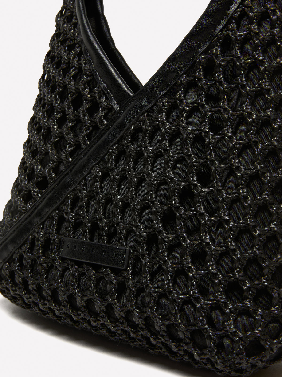 Crochet-look bag