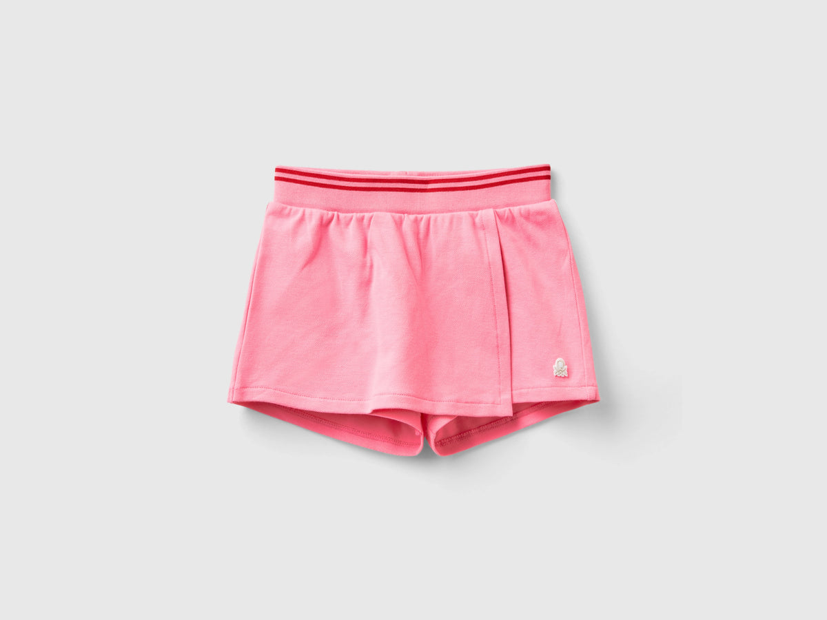 Gonna pantalone in cotone bio stretch