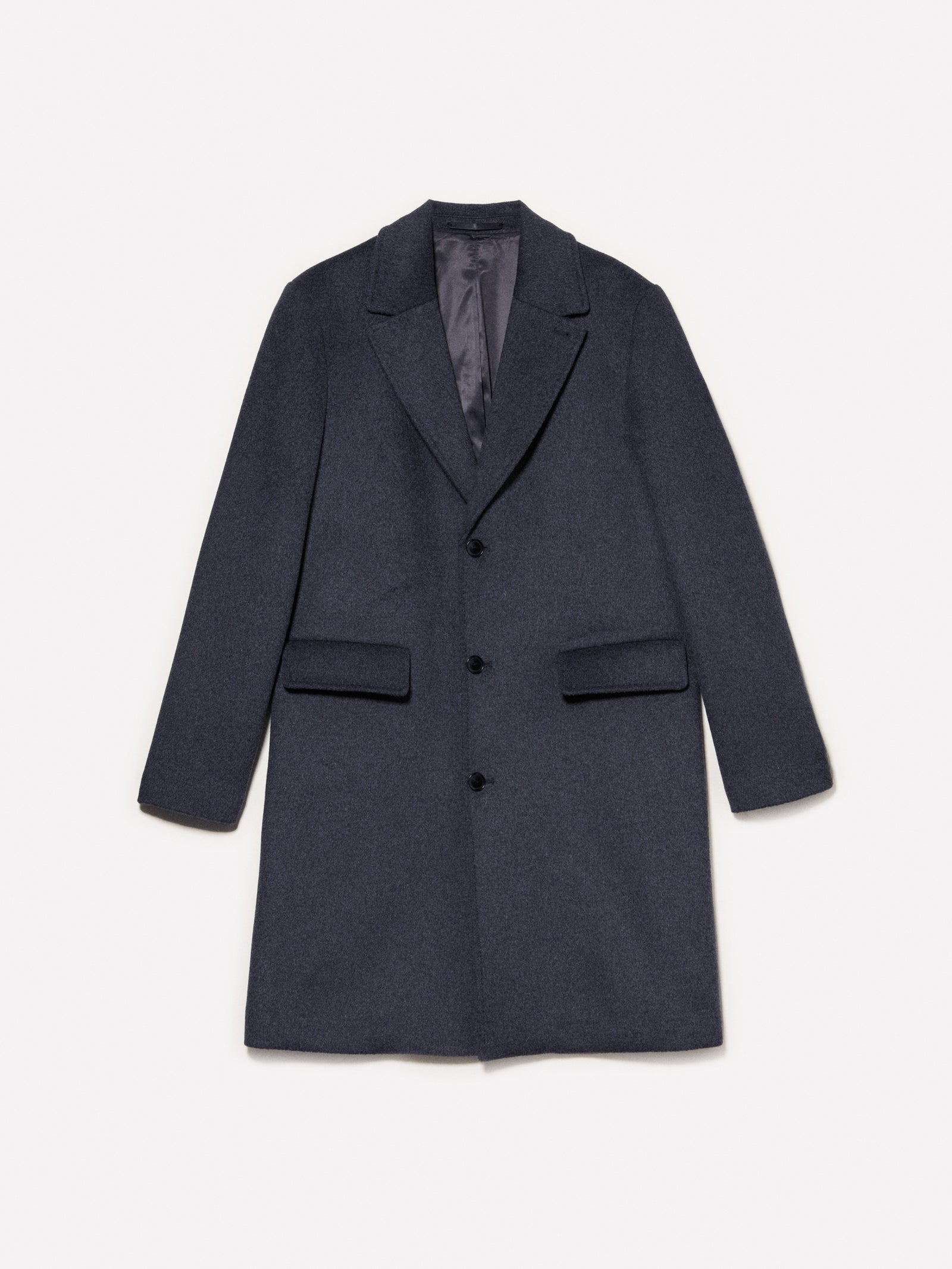 Cappotto monopetto da uomo grigio scuro | Sisley Outlet
