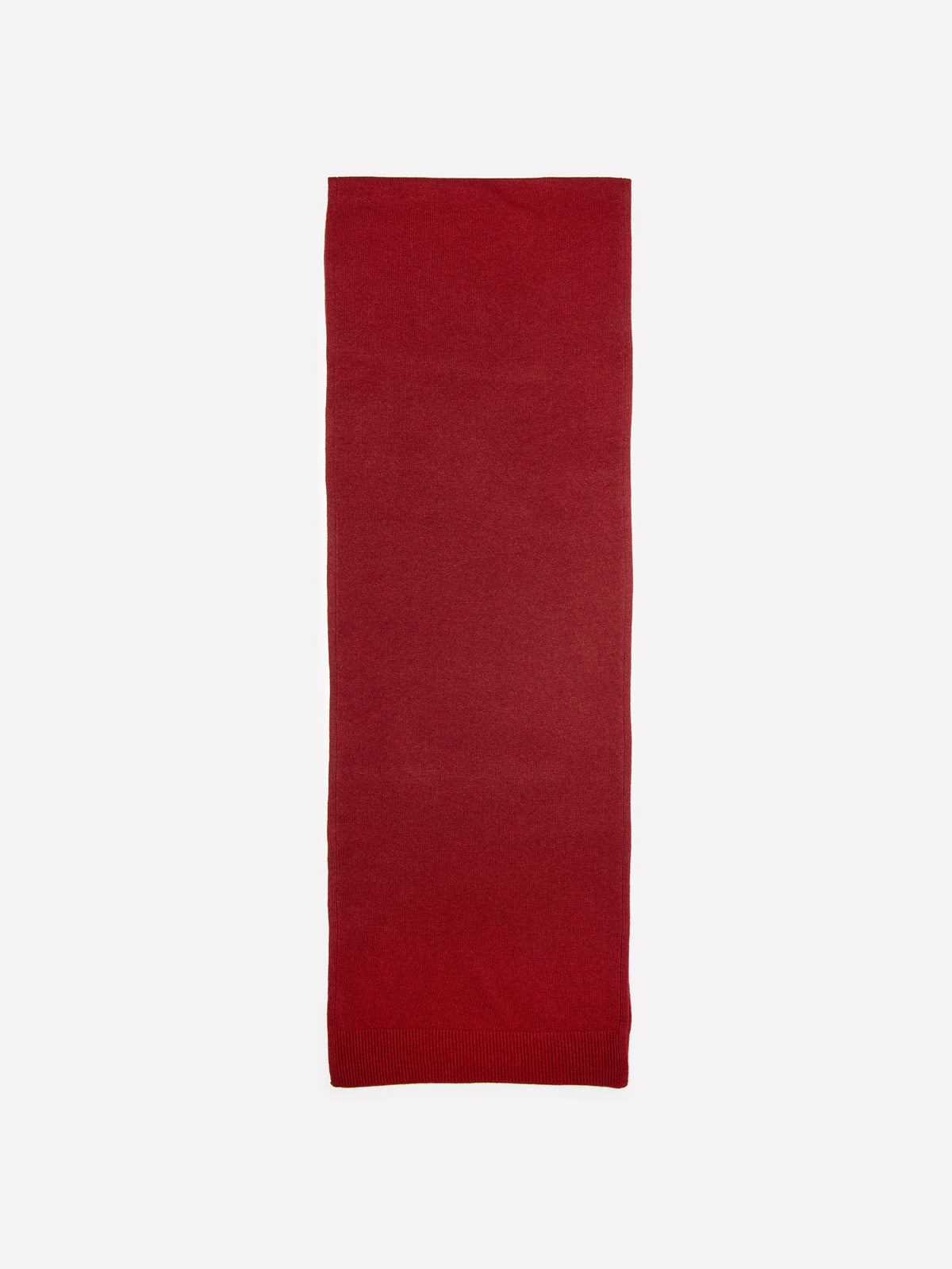 Sciarpa in maglia mattone