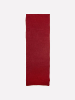 Sciarpa in maglia mattone