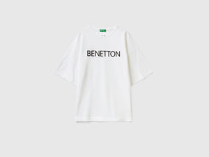 T-shirt con stampa logo