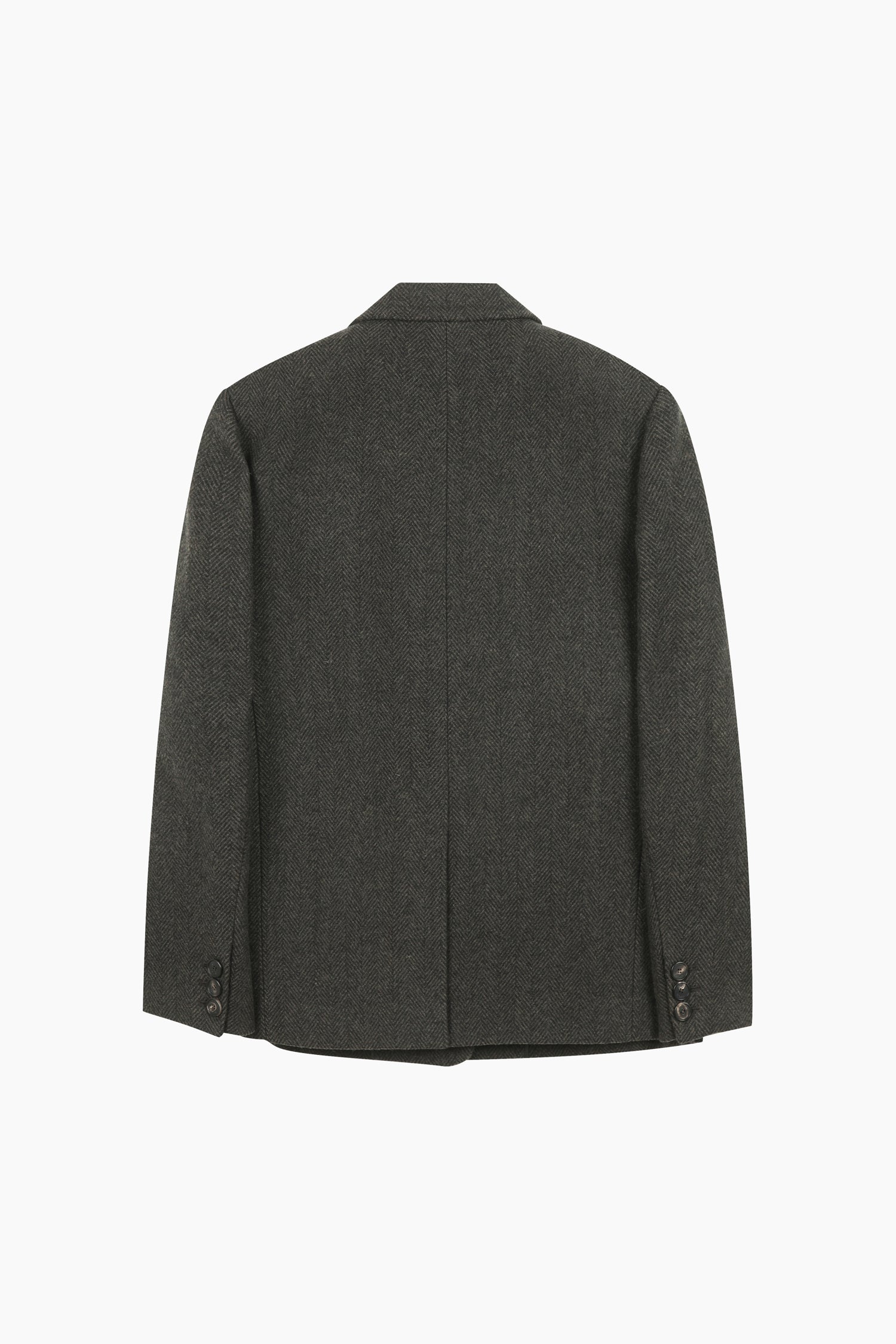 Blazer 100% lana da donna grigio scuro 2 | Sisley Outlet