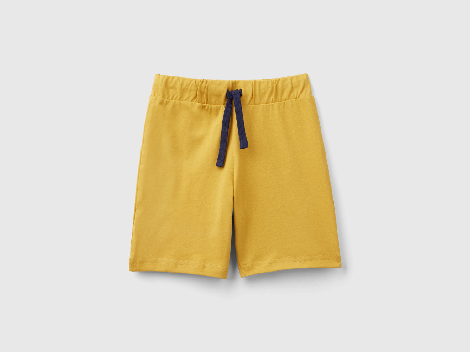 Bermuda in jersey da bimbo senape | Benetton Outlet