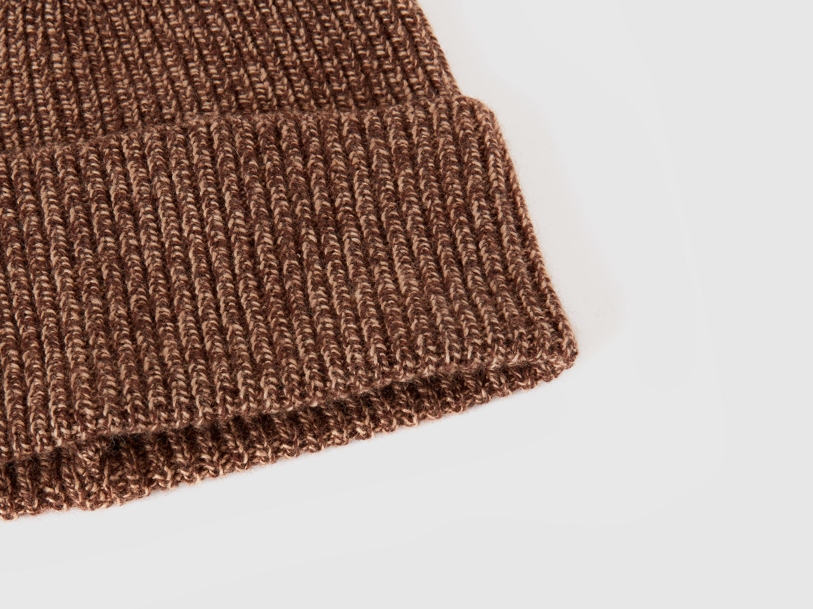 Cappello in misto lana e cashmere da uomo marrone 3 | Benetton Outlet