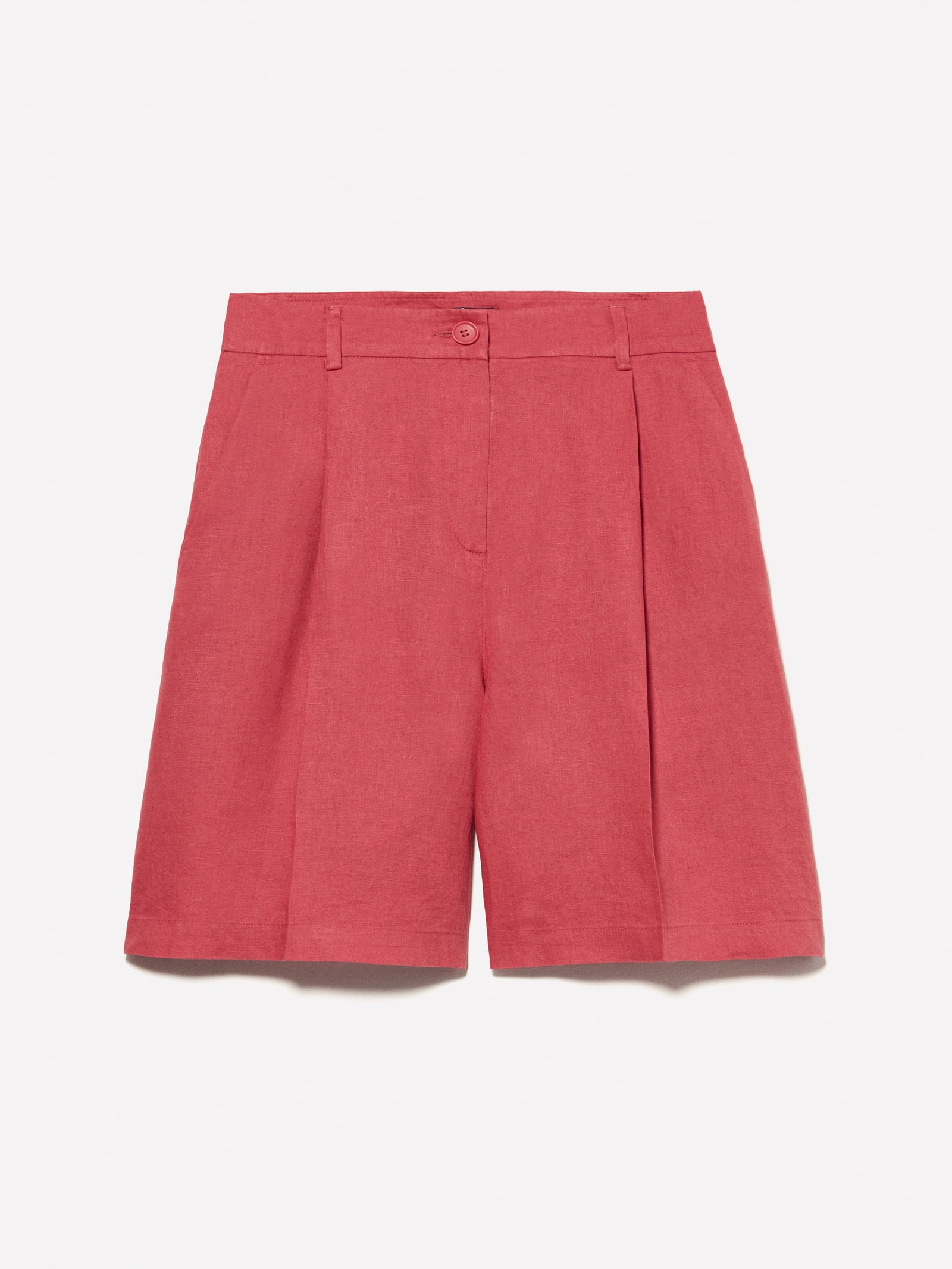 100% linen Bermuda shorts da donna fard | Sisley Outlet