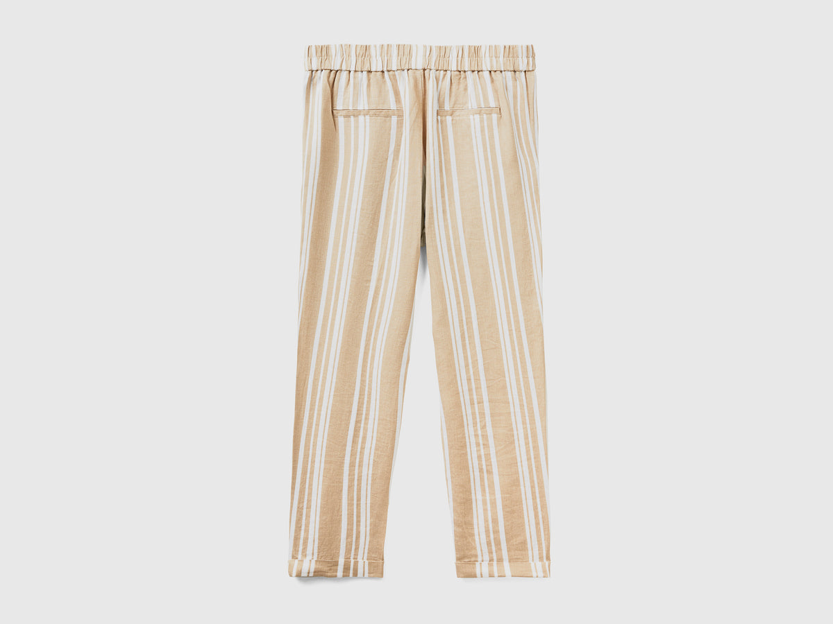 Pantaloni lunghi con stampa fantasia