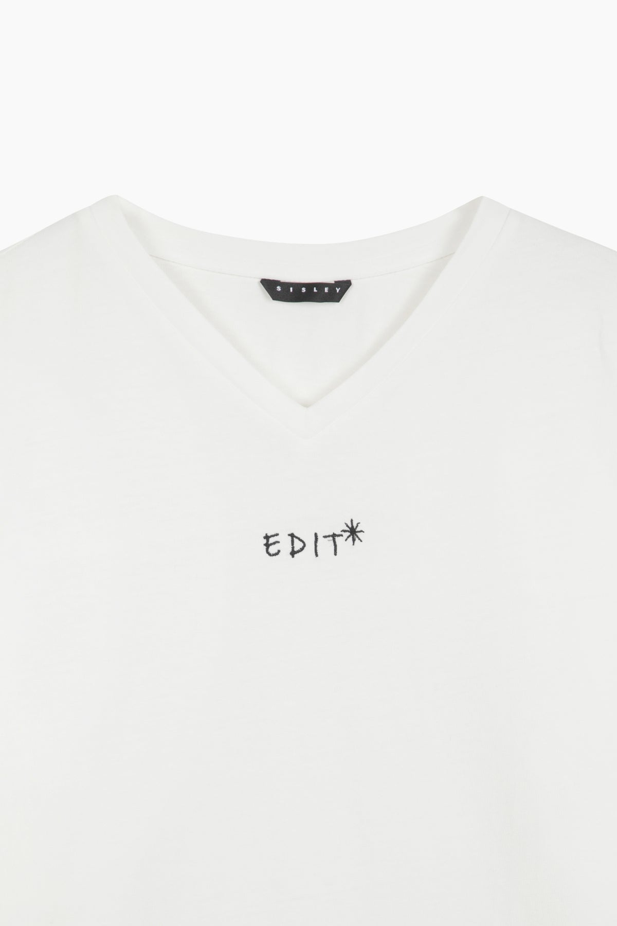 T-shirt con stampa lettering
