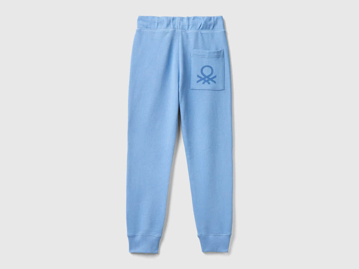 Pantaloni in felpa 100% cotone