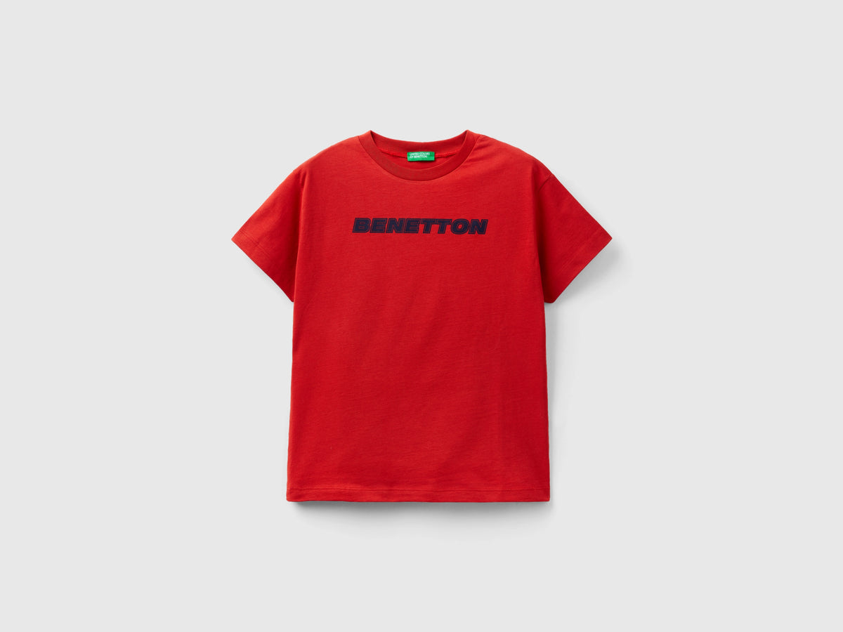 T-shirt 100% cotone con logo