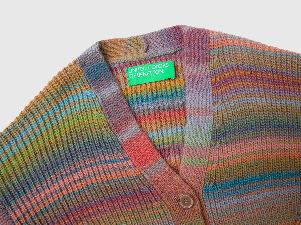 Cardigan a righe