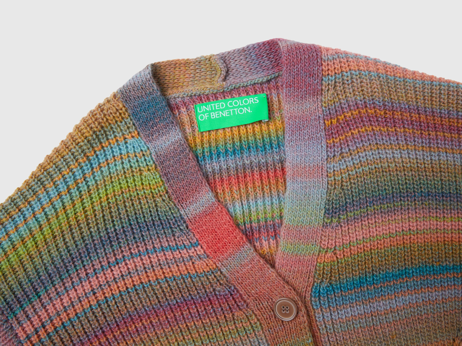 Cardigan a righe da donna multi-color 3 | Benetton Outlet