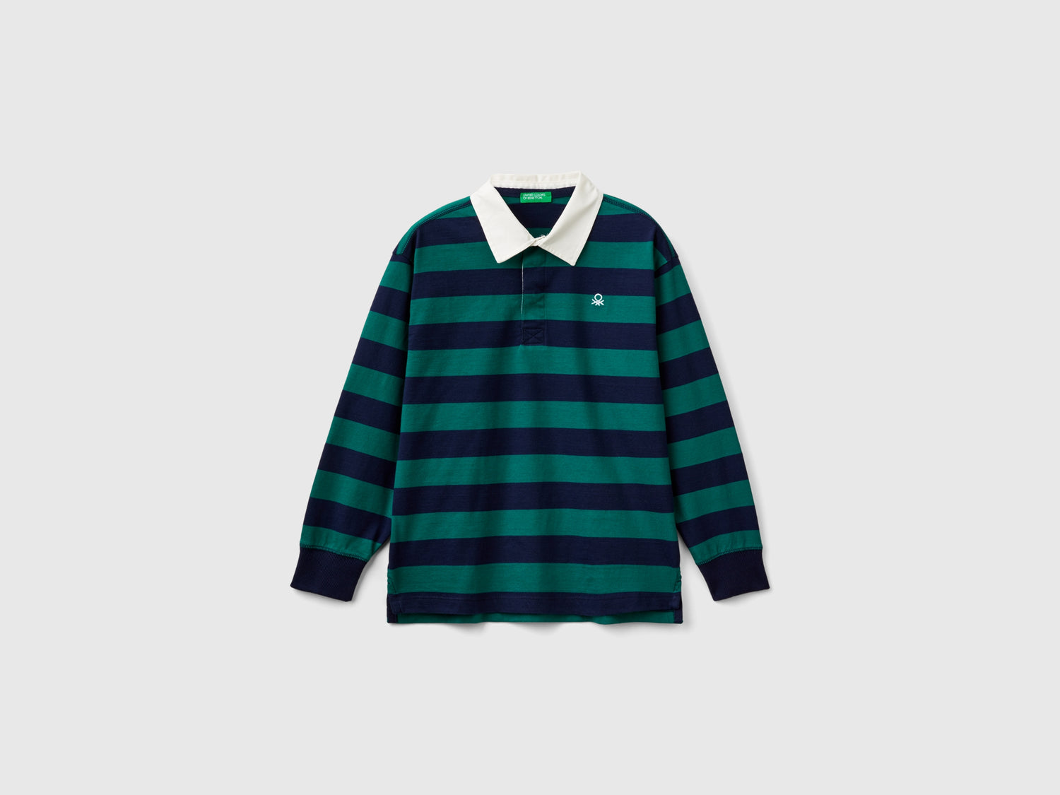 Polo rugby a righe da bambino multi-color | Benetton Outlet