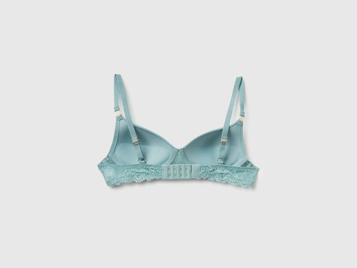 Reggiseno imbottito con pizzo
