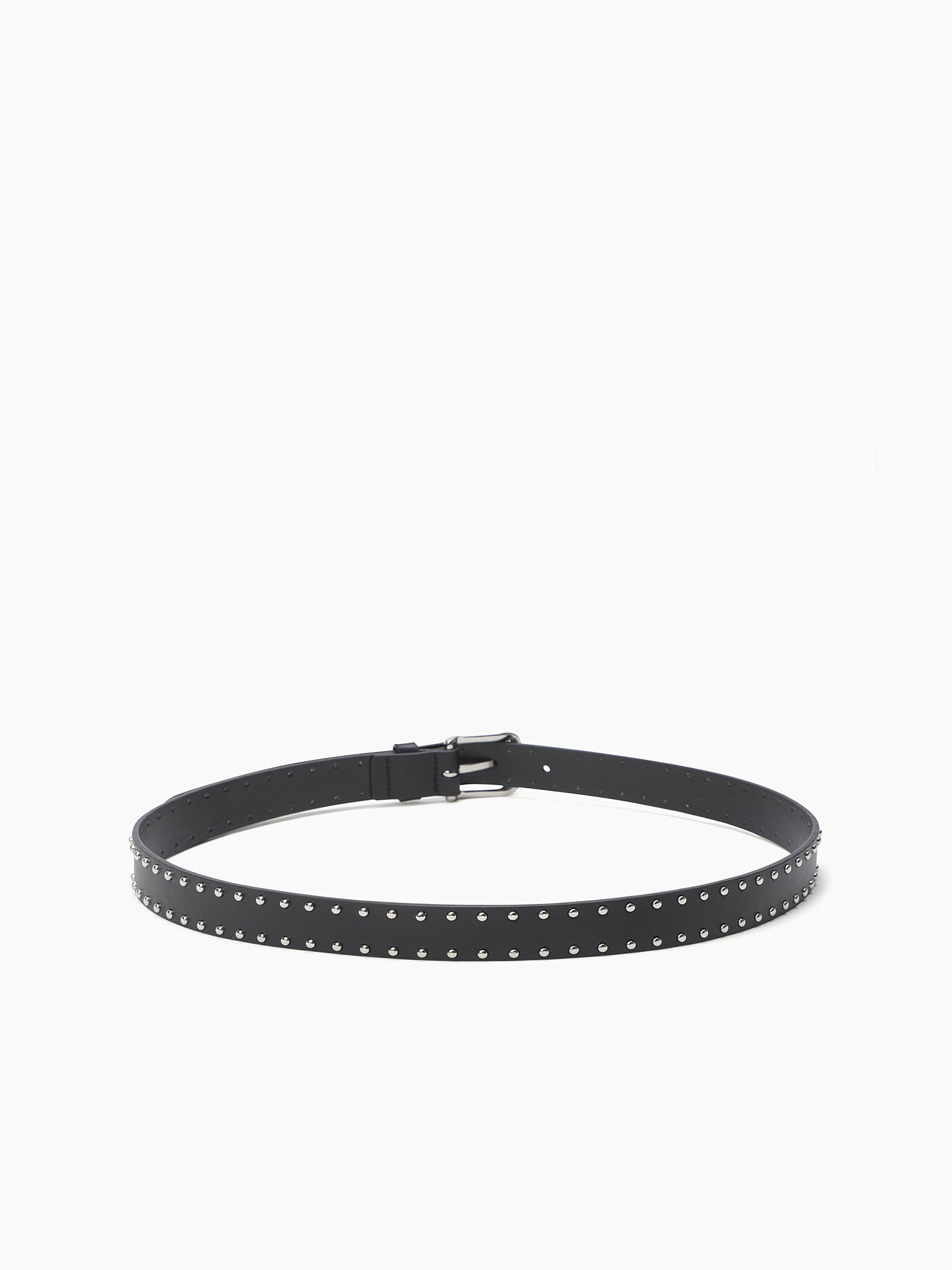 Cintura in pelle con borchiette da donna nero 2 | Sisley Outlet