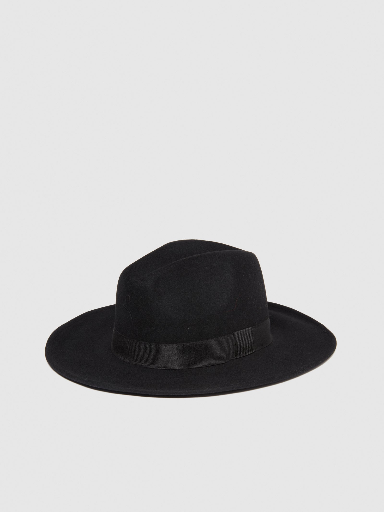Cappello con nastro da donna nero | Sisley Outlet