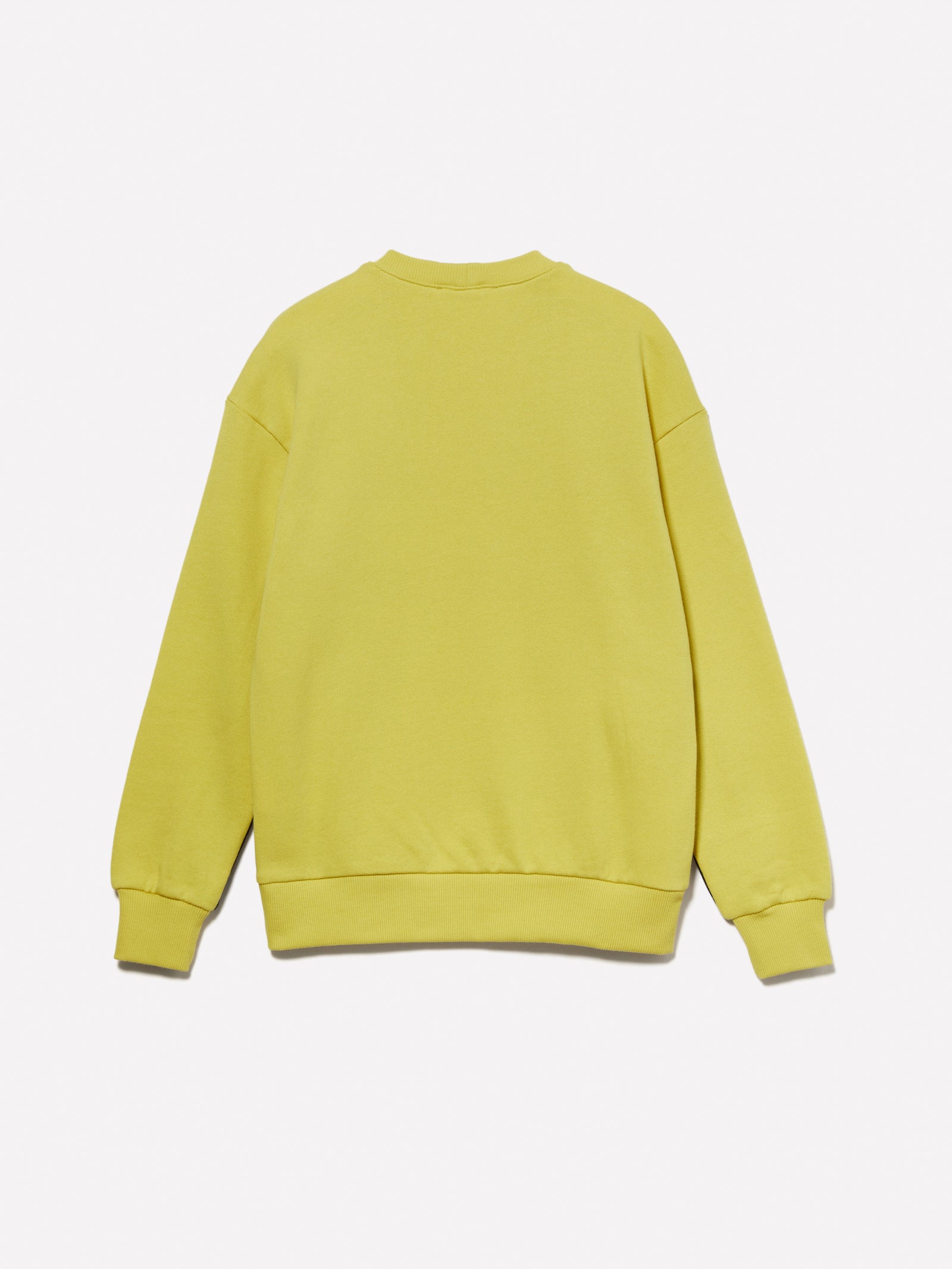 Felpa con etichetta logata da bambino giallo 2 | Sisley young Outlet