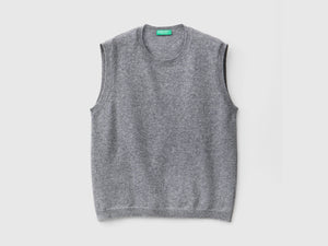Gilet in pura lana Merino