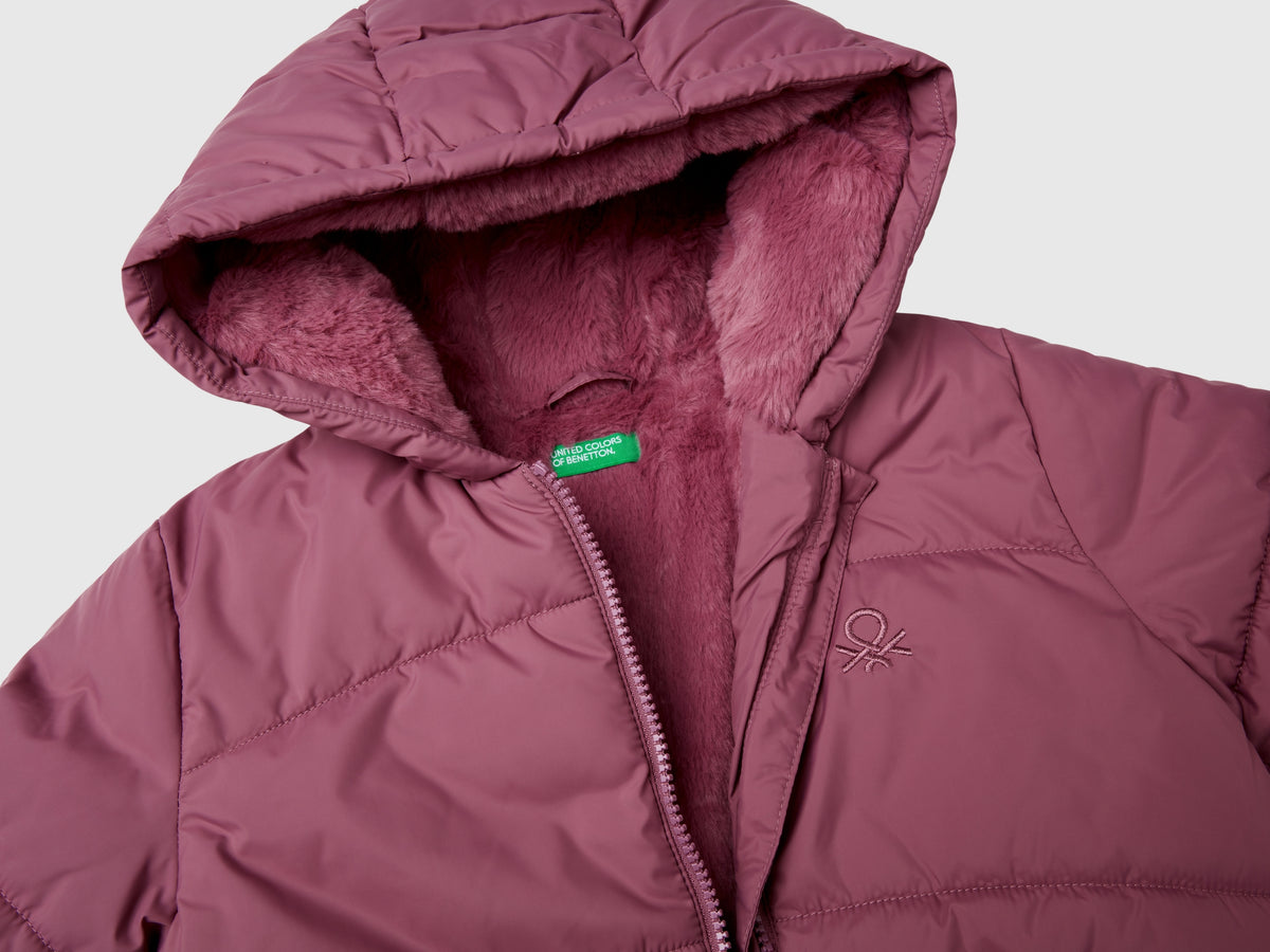 Padded jacket with hood