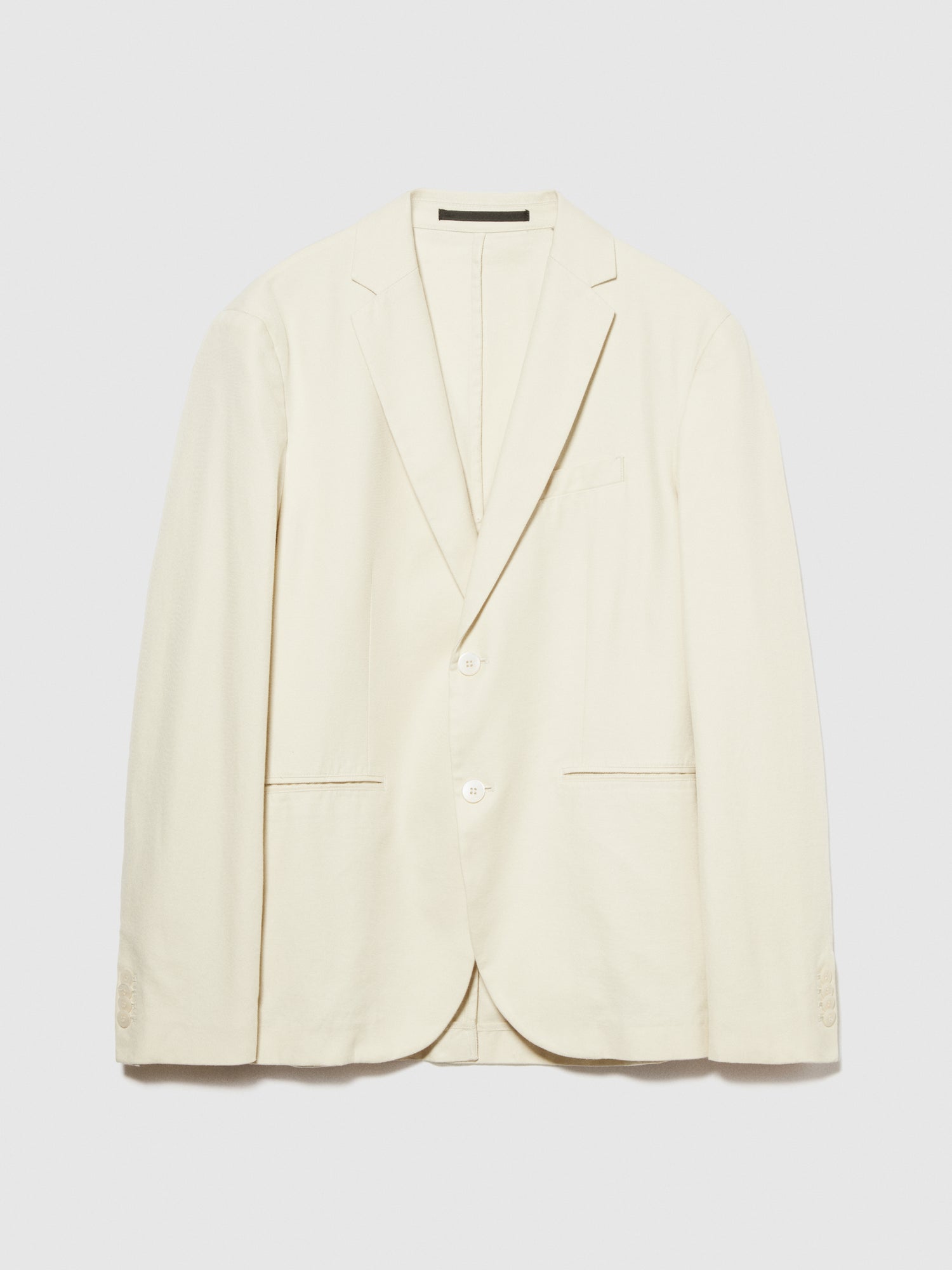Blazer slim comfort fit da uomo bianco panna | Sisley Outlet