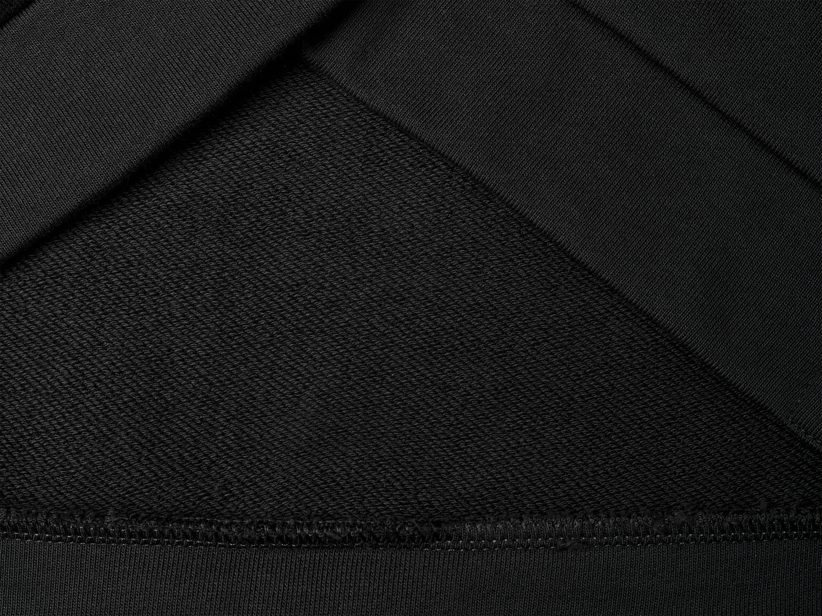 Felpa 100% cotone con zip e cappuccio da donna nero 3 | Benetton Outlet