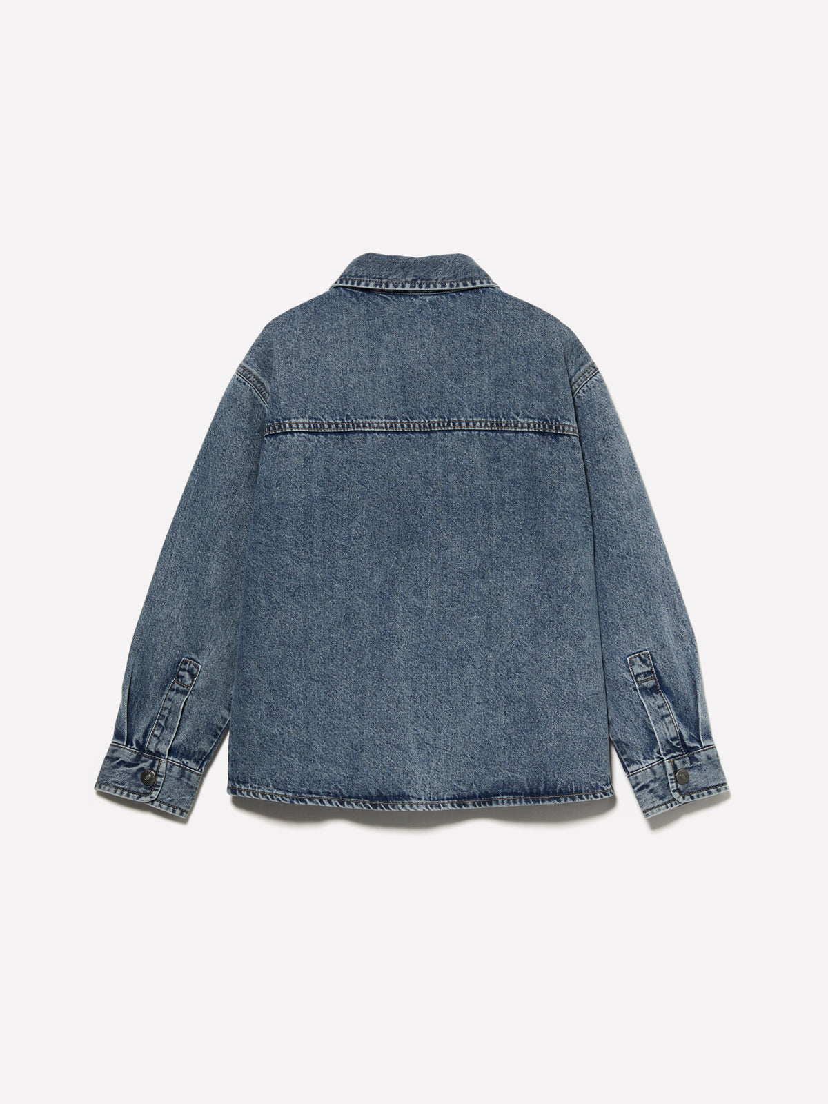 Camicia di jeans con logo