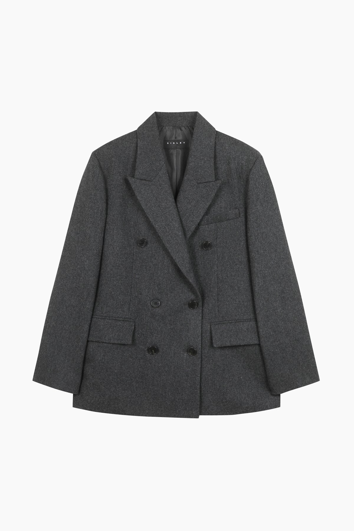 Blazer in misto lana