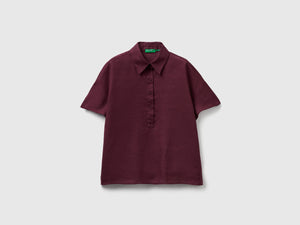 Blusa in puro lino