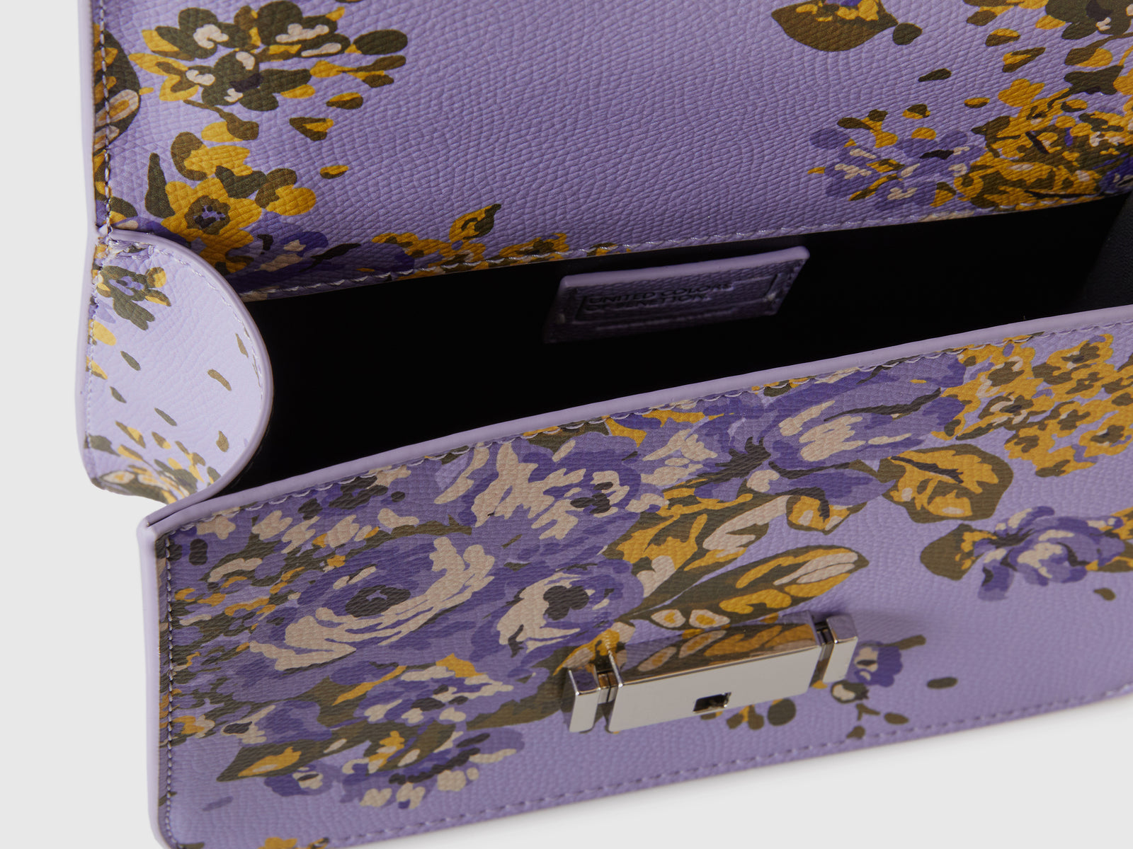 Be Bag piccola con stampa floreale da donna lilla 3 | Benetton Outlet