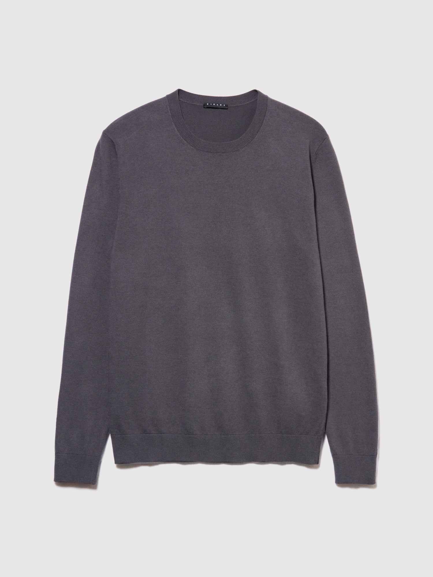Maglia tinta unita da uomo grigio scuro | Sisley Outlet