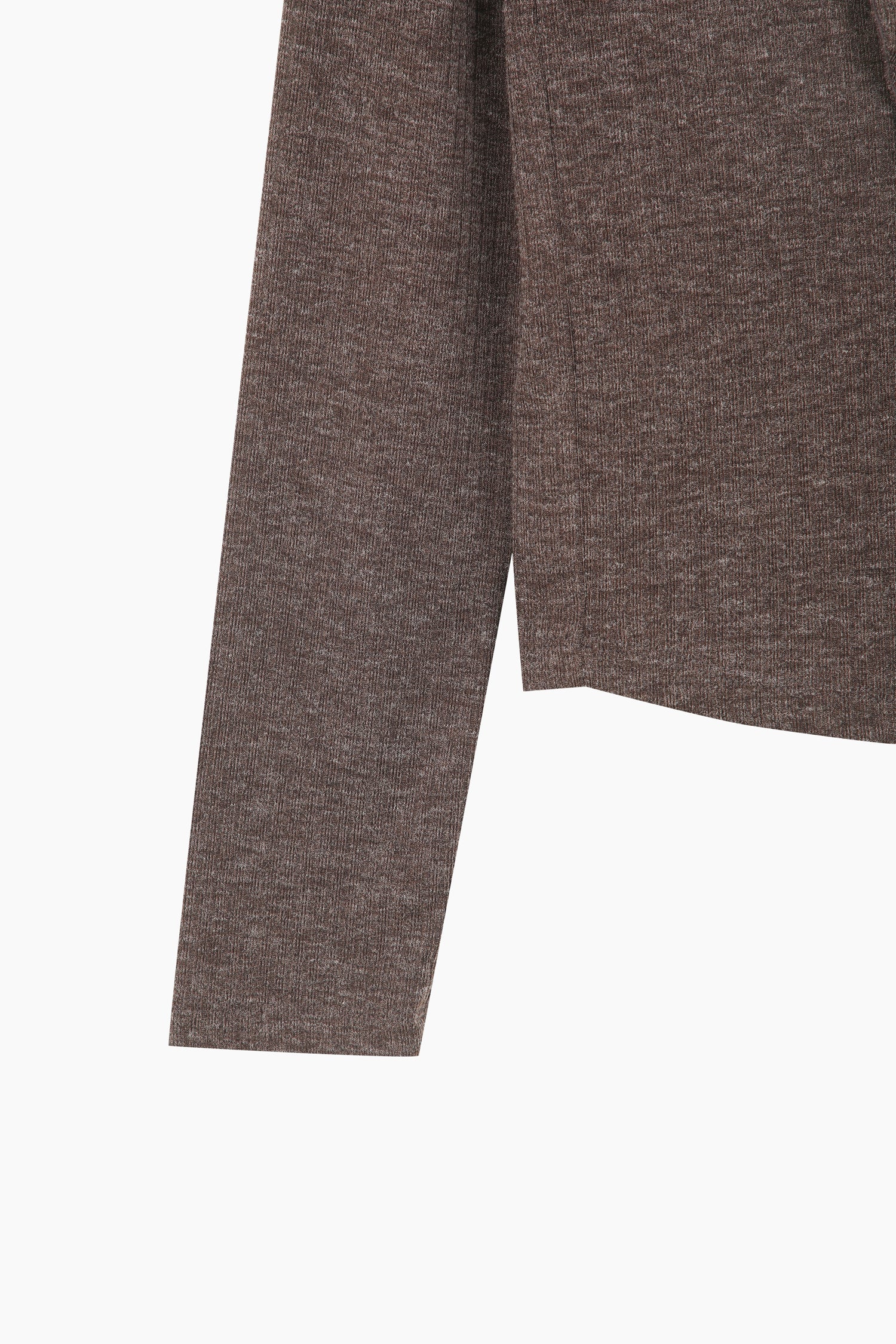 Cardigan con rouches da donna marrone scuro 4 | Sisley Outlet