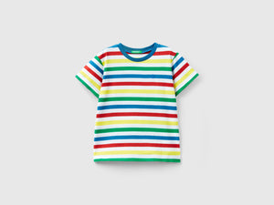 Maglietta a righe 100% cotone