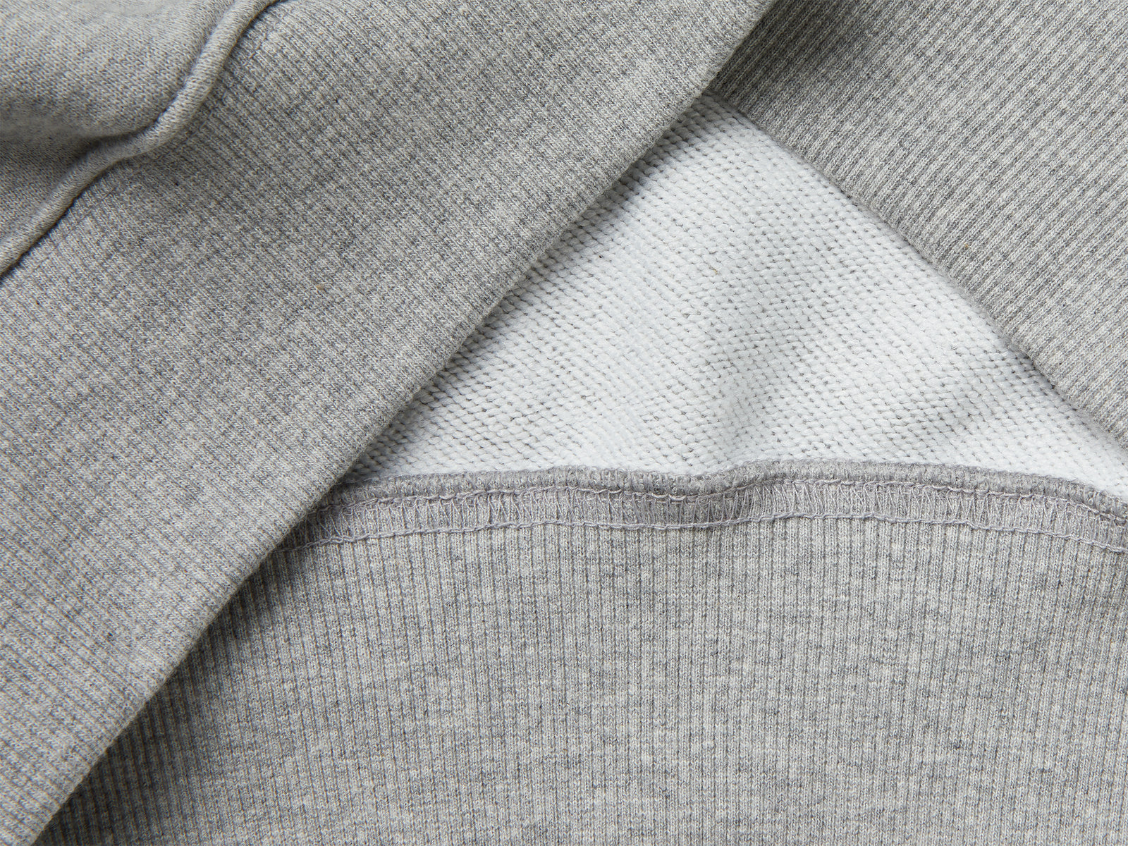 Felpa con scollo a V da donna grigio 3 | Benetton Outlet