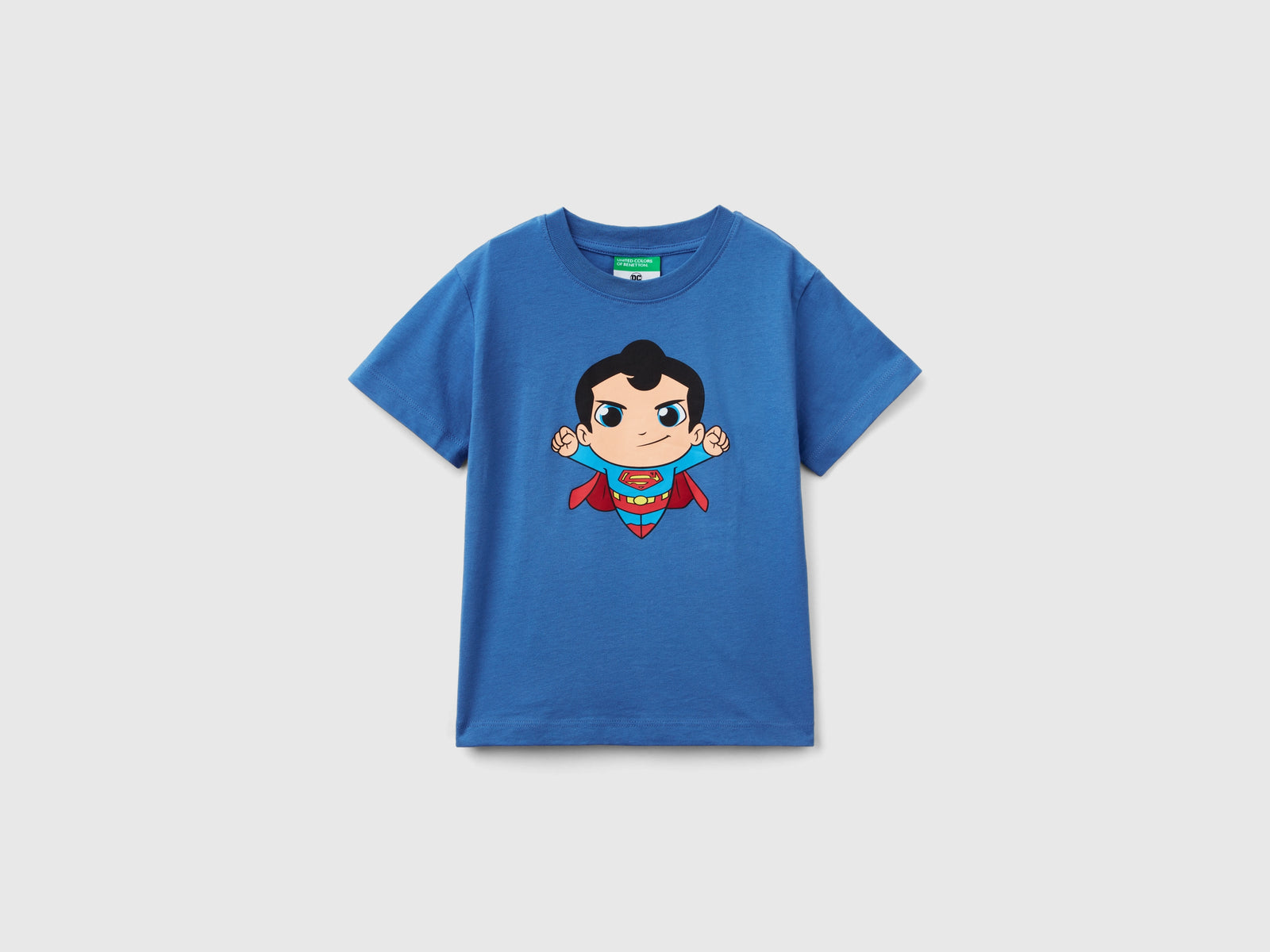 T-shirt ©&™ DC Comics Superman blu da bimbo avio | Benetton Outlet