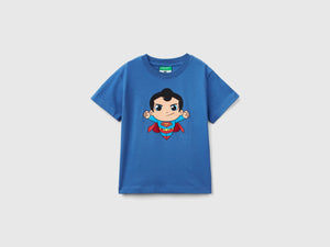 T-shirt ©&™ DC Comics Superman blu