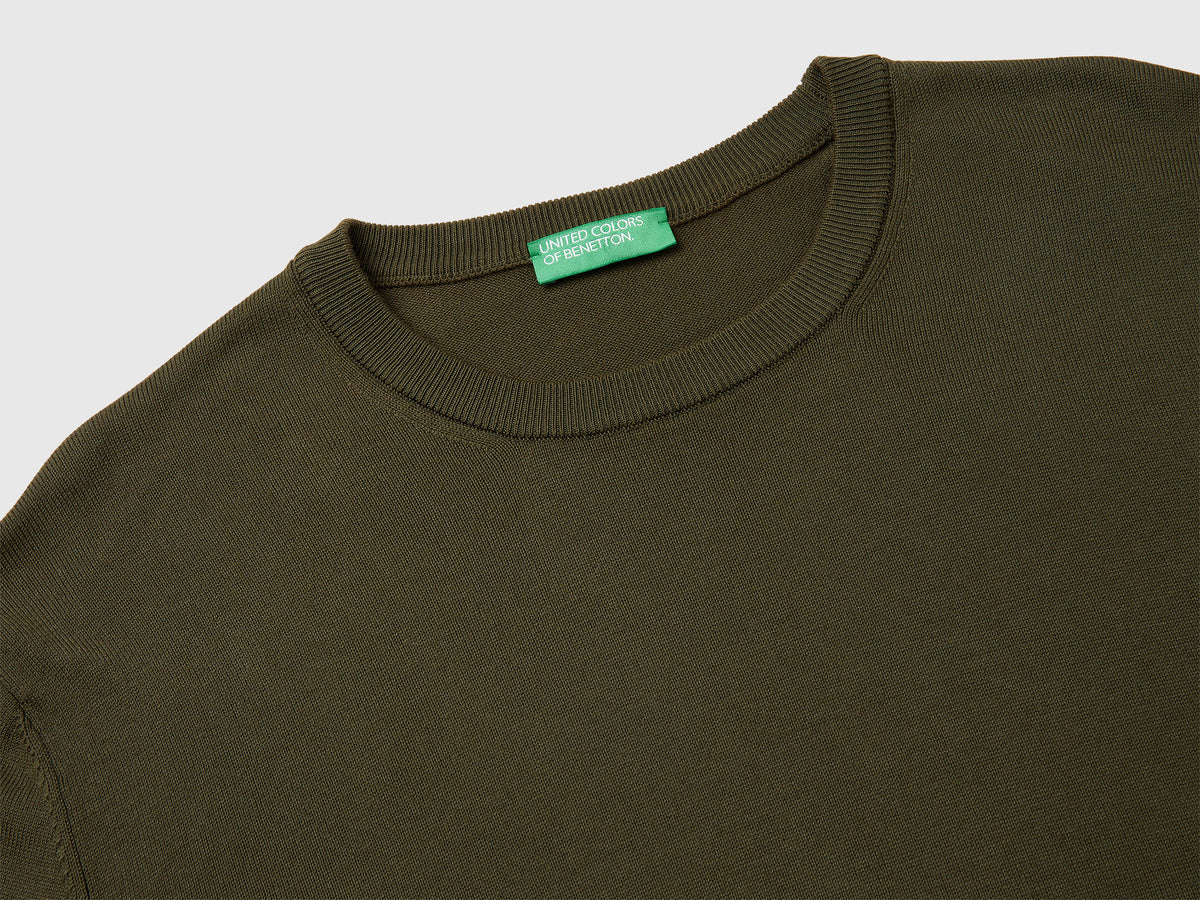 Maglia girocollo 100% cotone