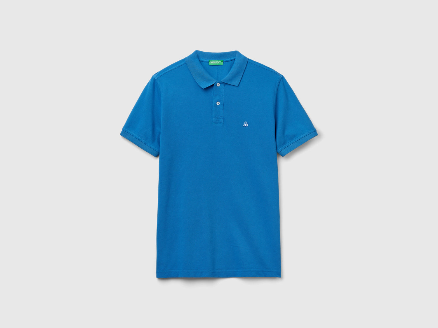Polo regular fit da uomo blu | Benetton Outlet