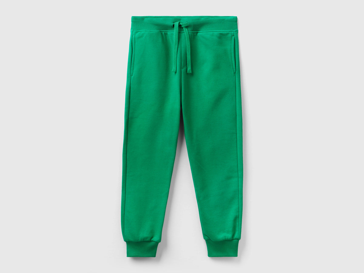Pantaloni in calda felpa con stampa