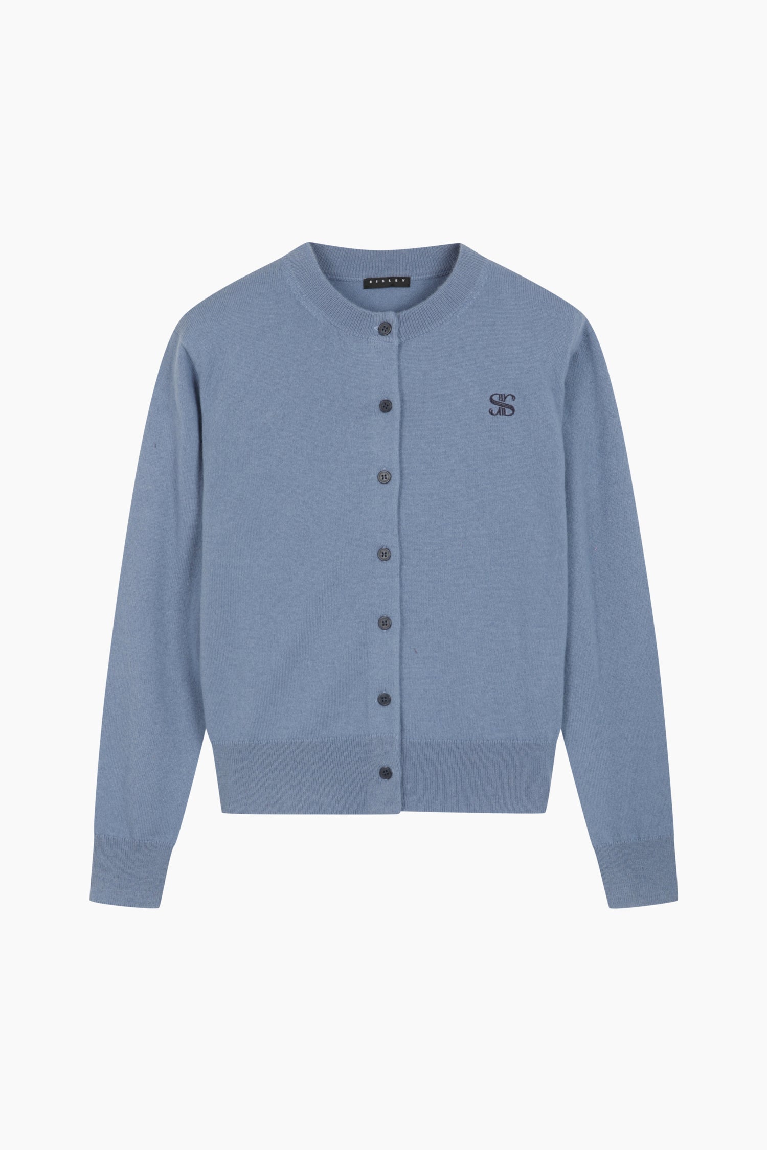 Cardigan con ricamo da donna blu | Sisley Outlet