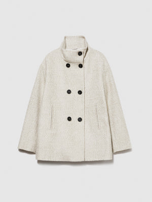 Cappotto con collo alto