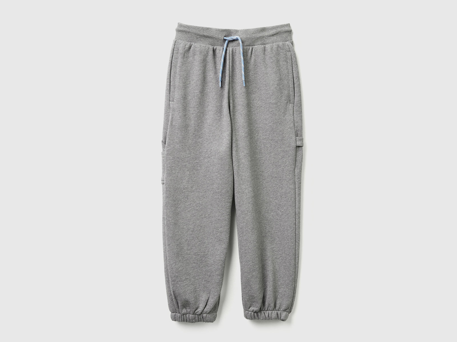Joggers ampi con tasche da bambino grigio | Benetton Outlet