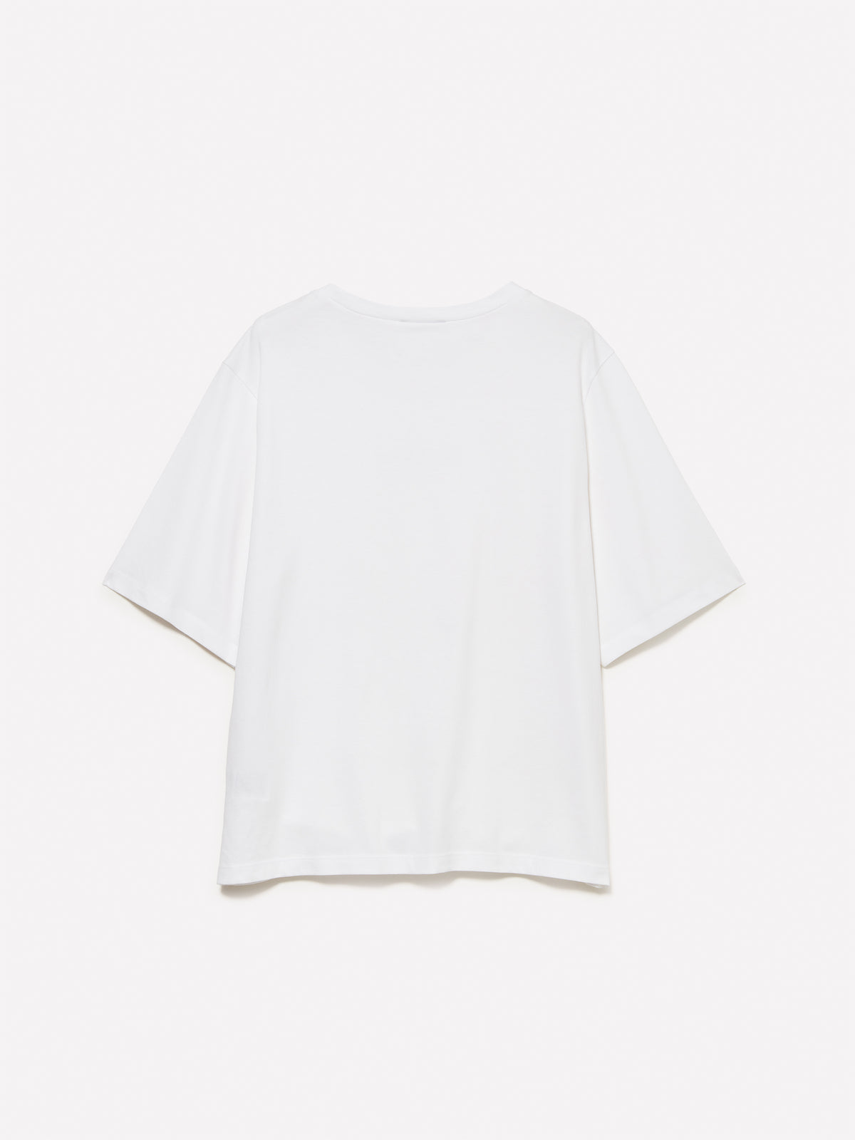 T-shirt con stampa lettering