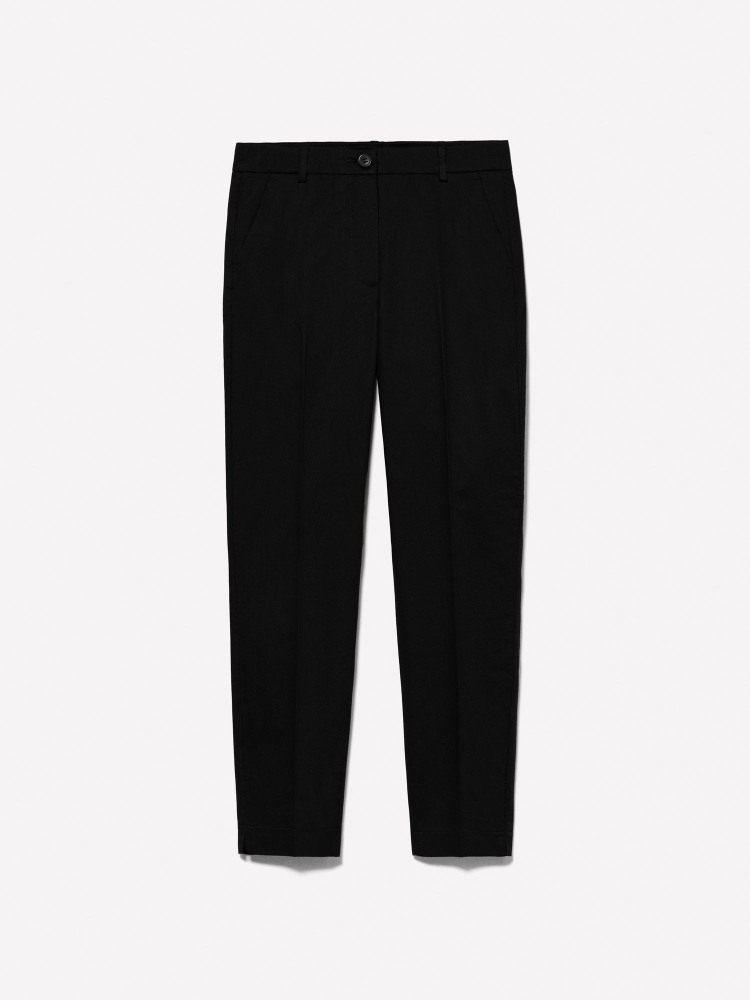 Chino regular fit da donna nero | Sisley Outlet