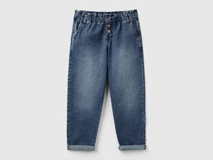 Jeans paperbag in denim