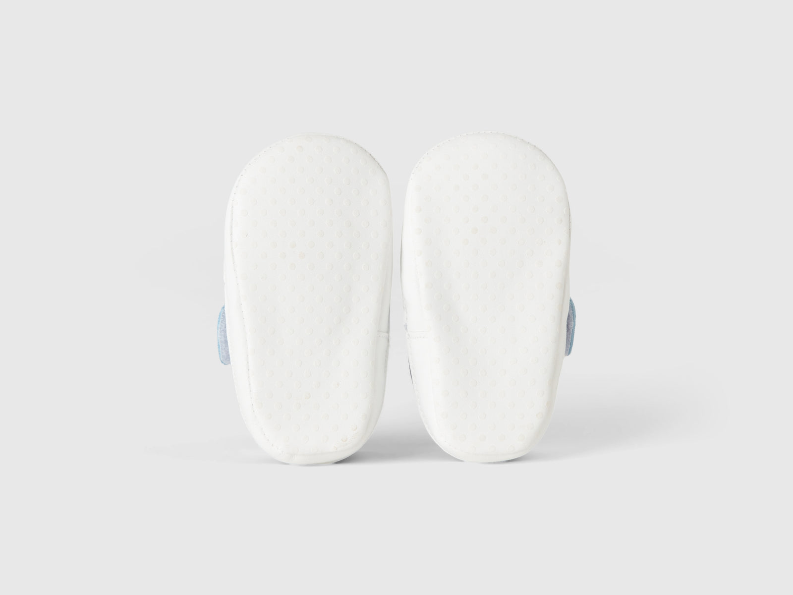Scarpine slip-on primi passi da neonato celeste 2 | Benetton Outlet
