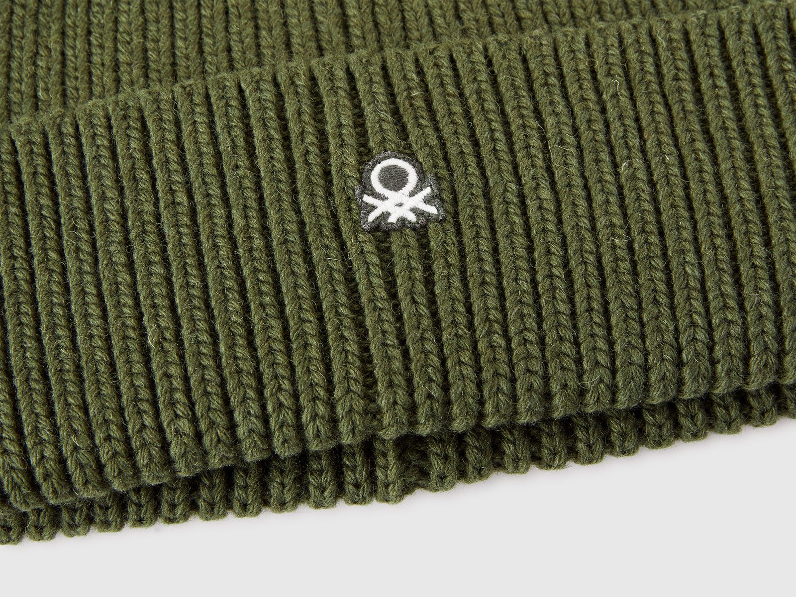 Cappello in misto lana da uomo verde oliva 3 | Benetton Outlet
