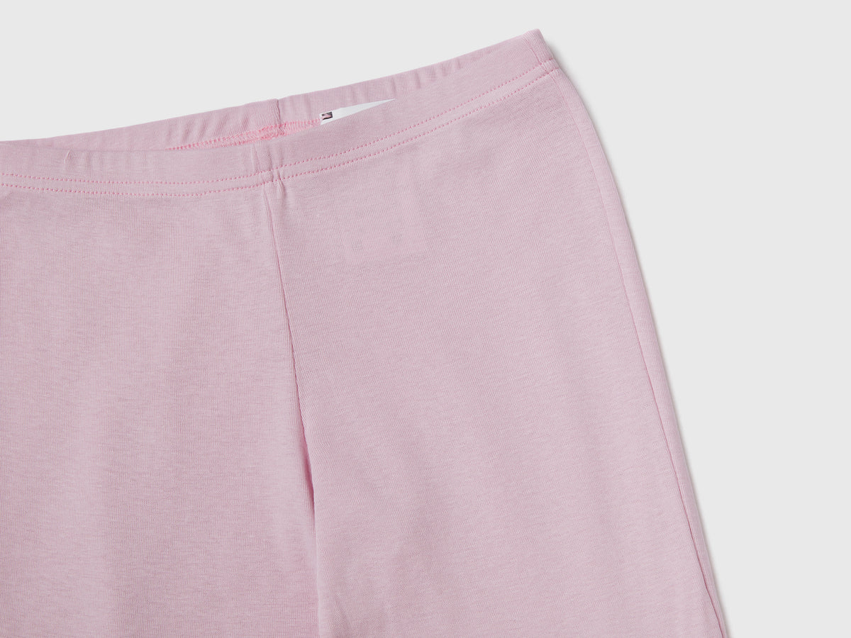 Pigiama lungo slim fit a costine