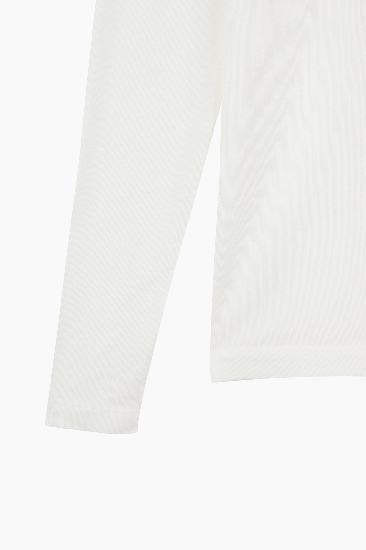 T-shirt girocollo aderente da donna bianco panna 4 | Sisley Outlet