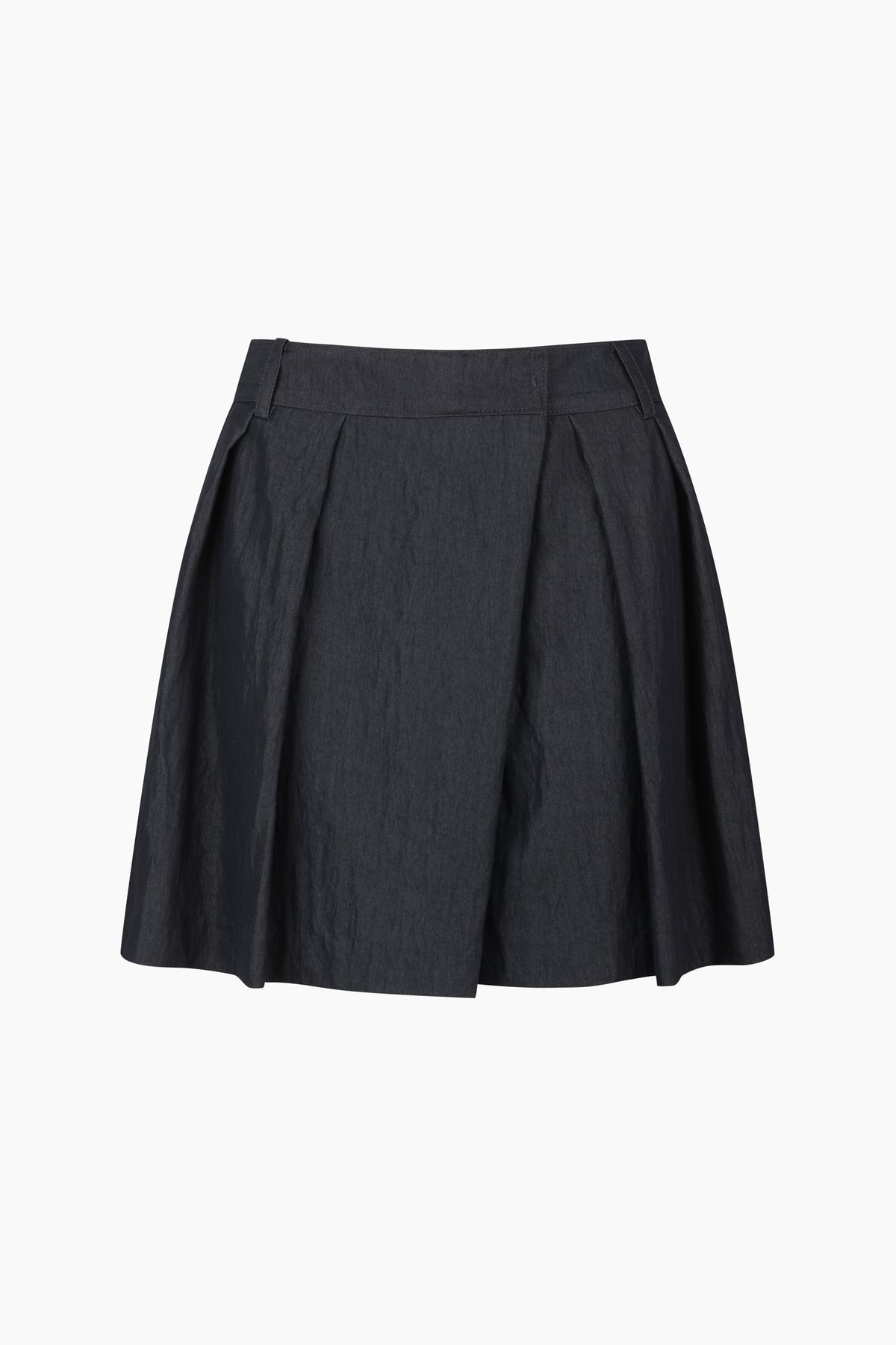 Gonna pantalone con pieghe
